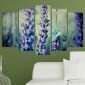 Декоративeн панел за стена с горски цветя и пеперуди Vivid Home - 59525