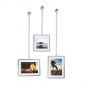 Комплект от 3 броя висящи рамки за снимки Umbra “Fotochain", цвят никел - 151286