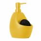 Диспенсър за миещ препарат с отделение за кухненска тел Umbra Joey - цвят жълт - 155885