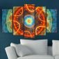 Декоративeн панел за стена с космическа импресия Vivid Home - 50306