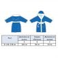 Детски халат за баня PNG син/бял цвят, различни размери - 168983