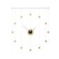 Часовник за стена Umbra Hangtime - цвят бял / естествено дърво - 222514