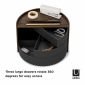 Кутия за бижута и аксесоари Umbra Moona - цвят черен / орех - 239738