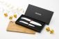 Комплект от 2 бр. керамични ножове и бамбукова дъска Kyocera в подаръчна кутия - 61283