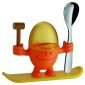 Детски комплект поставка за яйце и лъжица WMF Mc Egg - оранжев - 35429