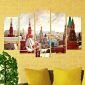 Декоративен панел за стена с Червения площат в Кремъл Vivid Home - 58422