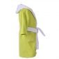Детски халат за баня PNG зелен/бял цвят, различни размери - 168976