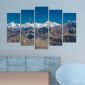 Декоративeн панел за стена със заснежени планини Vivid Home - 58134