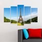 Декоративeн панел за стена с изглед на Айфеловата кула Vivid Home - 58124