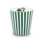 Чаша с чиния Pip Studio Royal Stripes, 230 мл, тъмно зелен - 578600