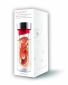 Стъклена бутилка с инфузер Asobu Flavour It 480 мл - цвят червен/сребрист - 163957