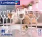 Комплект от 3 броя чаши за вино Luminarc Authentic с бяло столче  - 250 мл - 38202
