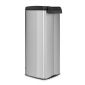 Кош за смет с педал Brabantia Silent Matt Steel Fingerprint Proof, 25 л - 194008