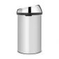 Кош за смет Brabantia Touch Bin Metallic Grey, 60 л - 195130