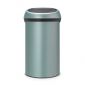 Кош за смет Brabantia Touch Bin Metallic Mint, 60 л - 195147