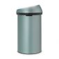 Кош за смет Brabantia Touch Bin Metallic Mint, 60 л - 195149