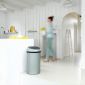 Кош за смет Brabantia Touch Bin Metallic Mint, 60 л - 195150