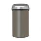 Кош за смет Brabantia Touch Bin Platinum, 60 л - 195162