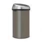 Кош за смет Brabantia Touch Bin Platinum, 60 л - 195163