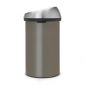 Кош за смет Brabantia Touch Bin Platinum, 60 л - 195164