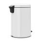 Кош за смет с педал Brabantia NewIcon White, 20 л - 195906