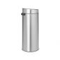 Кош за смет Brabantia Touch Bin New Matt Steel Fingerprint Proof, 30 л - 196692