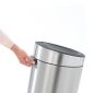 Кош за смет Brabantia Touch Bin New Matt Steel Fingerprint Proof, 30 л - 196698