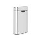 Кош за смет Brabantia Touch Bin New Recycle Brilliant Steel, 23 + 10 л - 196706