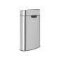 Кош за смет Brabantia Touch Bin New Recycle Matt Steel, 23 + 10 л - 196713