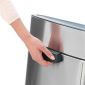 Кош за смет Brabantia Touch Bin New Recycle Matt Steel, 23 + 10 л - 196715