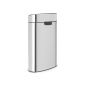 Кош за смет Brabantia Touch Bin New Recycle Matt Steel Fingerprint Proof, 23 + 10 л - 196719