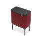 Кош за смет Brabantia Bo Touch Mineral Windsor Red, 36 л - 197028