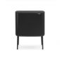 Кош за смет Brabantia Bo Touch Matt Black, 11 + 23 л - 197081