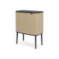 Кош за смет Brabantia Bo Touch Mineral Golden Beach, 11 + 23 л - 197111