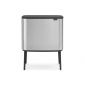 Кош за смет Brabantia Bo Touch Matt Steel Fingerprint Proof, 3 x 11 л - 197183