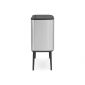 Кош за смет Brabantia Bo Touch Matt Steel Fingerprint Proof, 3 x 11 л - 197186