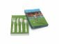 Комплект детски прибори за хранене Zilverstad 'Футбол' - 4 части - 216812