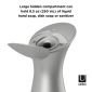 Сензорен диспенсър за сапун с отделение за гъба / тел Umbra Otto - цвят никел - 217764