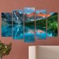 Декоративeн панел за стена с красив планински пейзаж Vivid Home - 59471