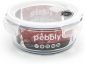 Кръгла стъклена кутия за храна Pebbly  950 мл - 245017