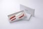 Комплект от 2 бр. керамични ножове и белачка Kyocera в подаръчна кутия - 177759