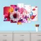 Декоративeн панел за стена с флорални мотиви Vivid Home - 58269