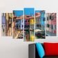 Декоративeн панел за стена с пъстроцветен натюрел от Венеция Vivid Home - 59393