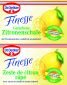 Финес - аромат лимонови корички Dr. Oetker, 3 броя х 6 г - 246882