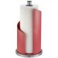 Стоманена стойка за кухненска ролка Gefu Curve - цвят малинено червен - 226652