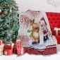 Одеяло PNG печат DF 150/200 см - Дядо Коледа - 377944