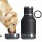 Термобутилка с купичка за куче Asobu Dog Bowl - 1000 мл, черна - 560975