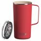 Термо чаша с керамично покритие Asobu Tower Mug - 600 мл, червена - 553763
