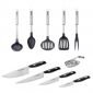 Промо-комплект от 4 ножа и 6 прибора за готвене Tescoma GrandChef - 580377