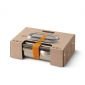 Кутия за обяд Black+Blum, стомана - оранжево  - 256156
